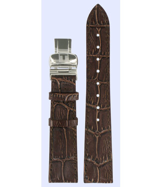 Tissot Tissot T22141611 Watch Band Brown Leather 17 mm
