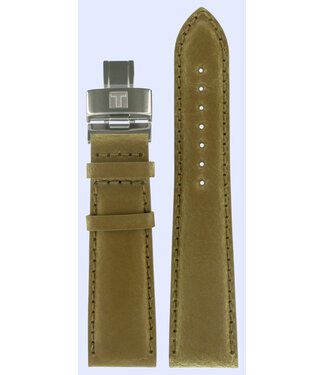 Tissot Tissot T005517A - T005.517A Watch Band Brown Leather 22 mm