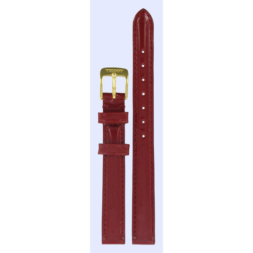 Tissot Tissot T71314576 & T71334732 Water Lily Horlogeband Rood Leer 11 mm Tissot Tissot T71314576 & T71334732 Water Lily Horlogeband Rood Leer 11 mm