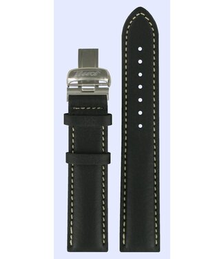 Tissot Tissot T014410A & T014421A Watch Band Black Leather 19 mm