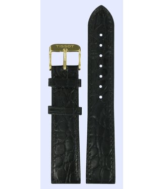 Tissot Tissot T71361773 Watch Band Black Leather 20 mm