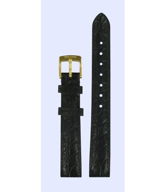 Tissot Tissot T71331273 Watch Band Black Leather 14 mm