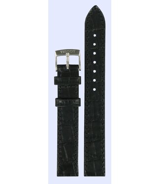 Tissot Tissot T033210A Watch Band Black Leather 14 mm