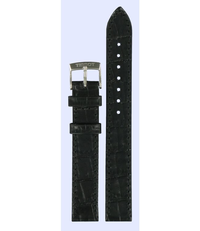 Tissot T033210A Watch Band T600027941 Black Leather 14 mm Classic Dream