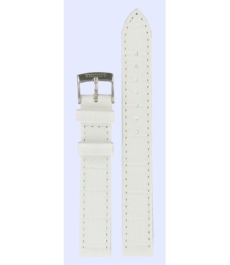 Tissot Tissot T033210A Watch Band White Leather 14 mm