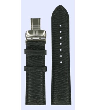 Tissot Tissot T014427A Pulseira De Relógio Preto Couro 20 mm