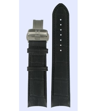 Tissot Tissot T035407A, T035410A, T035446A & T035428A Watch Band Black Leather 22 mm