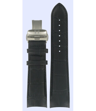 Tissot Tissot T035439A & T035617A T-Trend Cinturino Dell'Orologio Nero Pelle 23 mm
