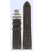 Tissot Tissot T035439A & T035617A T-Trend Uhrenarmband Dunkelbraun Leder 23 mm