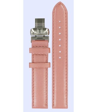 Tissot Tissot T017309A Pulseira De Relógio Rosa Couro 16 mm