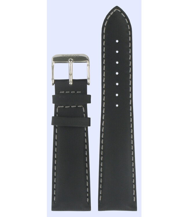 Tissot T039417A Watch Band T600028731 Black Leather 22 mm V8