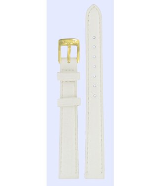 Tissot Tissot T71313074 Watch Band White Leather 12 mm