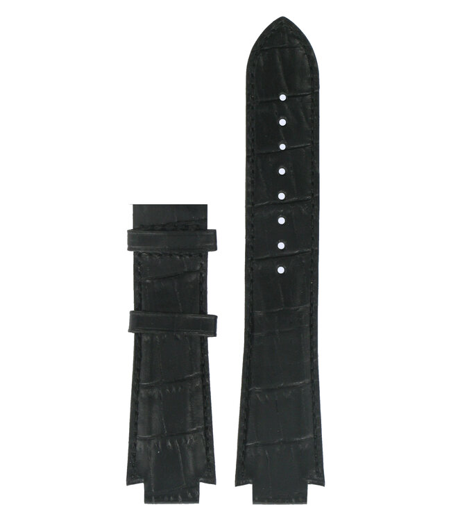 Tissot T60152113 & T60152152 XL Watch Band T610014538 Black Leather 13 mm TXL-TXS