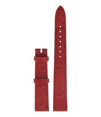 Tissot Tissot T4611 & T4621 Uhrenarmband Rot Leder 14 mm