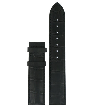 Tissot Tissot T006407A, T006428A & T006424A Watch Band Black Leather 19 mm