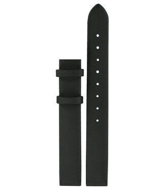 Tissot Tissot T0311, T0313 & T0314 Pulseira De Relógio Preto Têxtil 12 mm