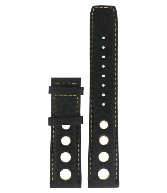 Tissot T91142851 & T91142781 XL Watch Band T610016987 Black Leather 20 mm PRS 516