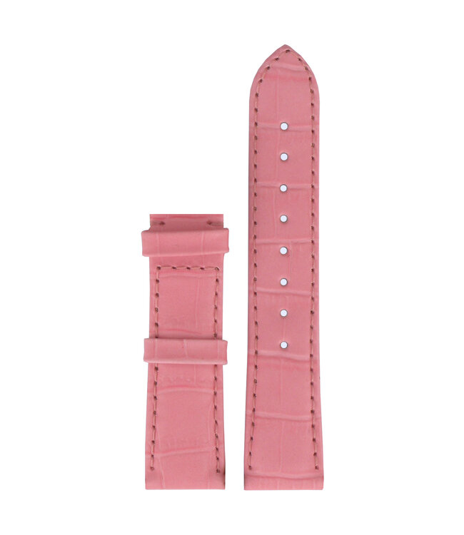 Tissot T66164702 XS Watch Band T610020019 Pink Leather 18 mm Porto Chrono