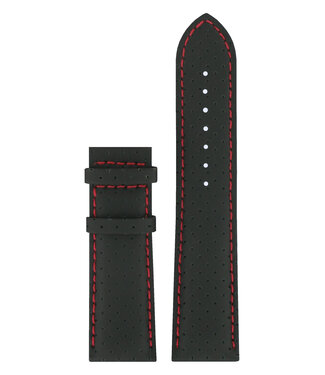 Tissot Tissot T018617A Horlogeband Zwart Leer 22 mm