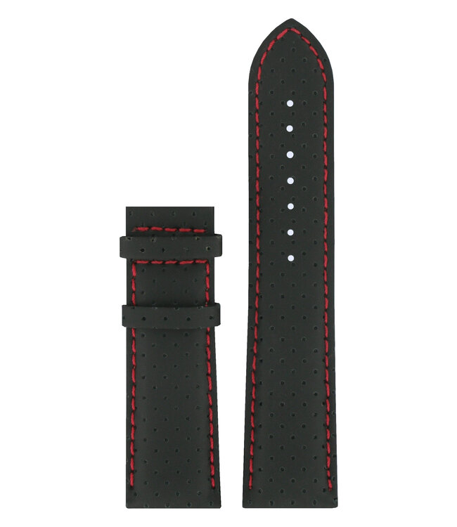 Tissot T018617A Watch Band T610027194 Black Leather 22 mm T-Racing
