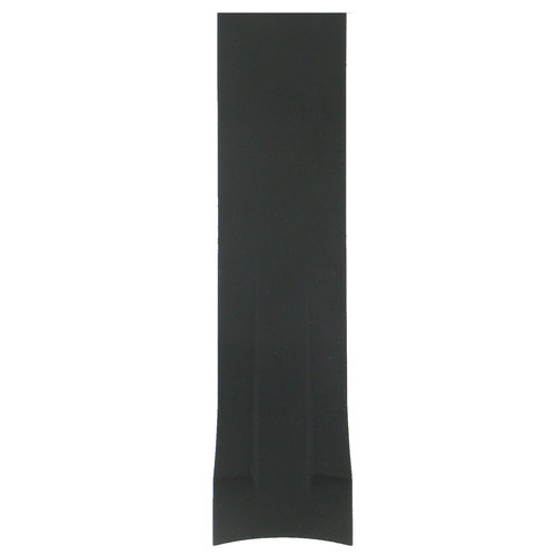 Tissot Tissot T018617A Horlogeband Zwart Siliconen 22 mm Tissot Tissot T018617A Horlogeband Zwart Siliconen 22 mm
