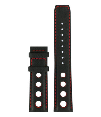 Tissot Tissot T021414A XL Uhrenarmband Schwarz Leder 20 mm