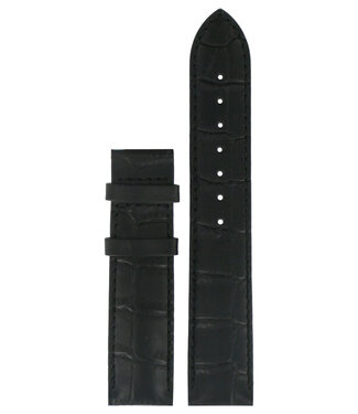 Tissot Tissot T006408A, T006424A & T006428A XL Watch Band Black Leather 19 mm