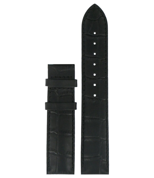 Tissot T006408A, T006424A & T006428A XL Watch Band Black Leather 19 mm ...