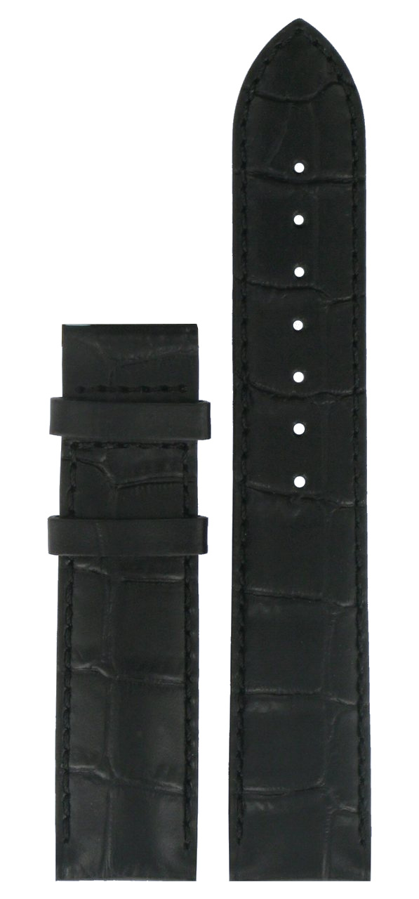 Tissot T006408A, T006424A \u0026 T006428A XL Watch Band Black Leather 19 mm -  Watch-Parts-Plaza