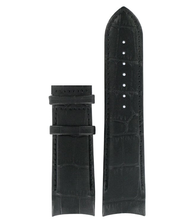 Tissot T035614A & T035627A - XS Uhrenarmband T610028592 Schwarz Leder 24 mm Couturier