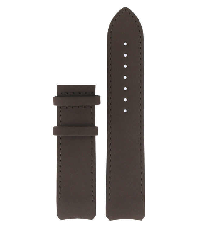 Tissot T013420A Watch Band T610028698 Dark Brown Leather 21 mm T-Touch Expert