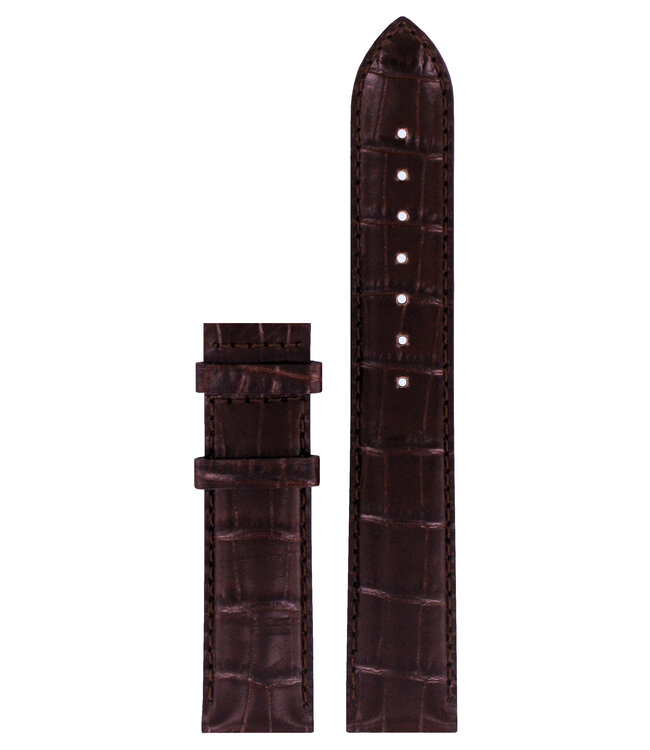 Tissot T049407A, T006407A & T065430A Watch Band T610029096 Brown Leather 19 mm PR 100 & Le Locle