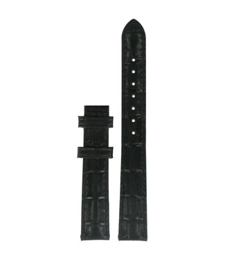 Tissot Tissot T057310A Uhrenarmband Schwarz Leder 14 mm