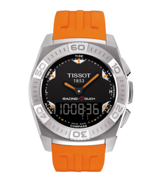 Tissot Tissot T002520A Watch Band Orange Silicone 23 mm