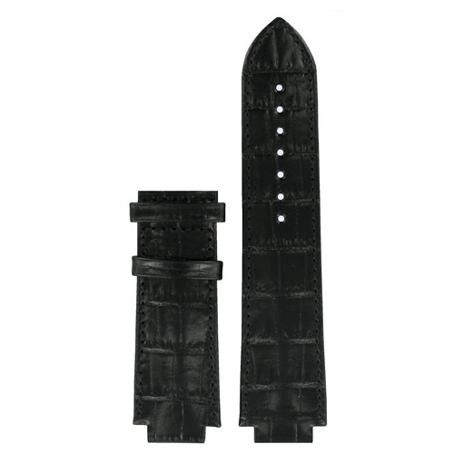 Tissot Tissot T0617171605100 Horlogeband Zwart Leer 16 mm Tissot Tissot T0617171605100 Horlogeband Zwart Leer 16 mm