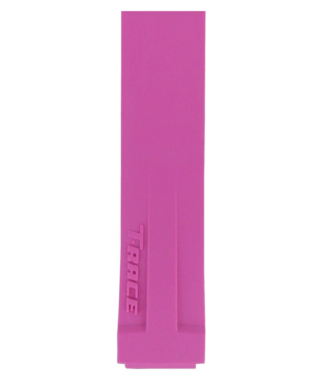 Tissot T0482171701701 Pulseira De Relógio T610031514 Rosa Silicone 17 mm T-Race