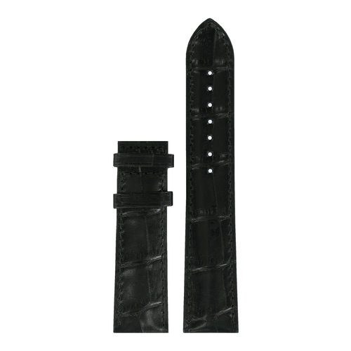Tissot Tissot T907407A Uhrenarmband Schwarz Leder 20 mm Tissot Tissot T907407A Uhrenarmband Schwarz Leder 20 mm