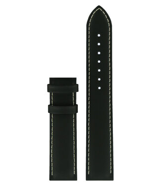 Tissot Tissot T067417A Uhrenarmband Schwarz Leder 19 mm