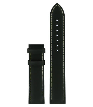 Tissot Tissot T067417A - XL Horlogeband Zwart Leer 19 mm