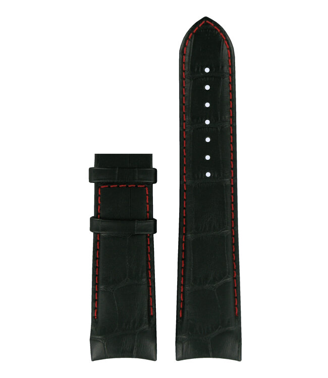 Tissot T0354391603101 XL Watch Band T610031876 Black Leather 23 mm Couturier