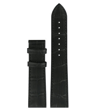 Tissot Tissot T063610A, T063907A & T063407A XL Watch Band Black Leather 20 mm