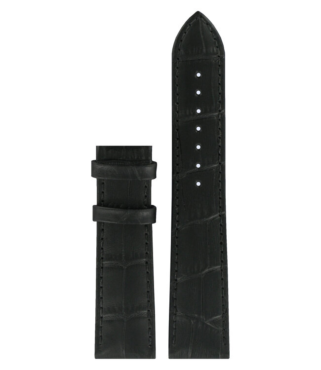 Tissot T063610A, T063637A, T063907A & T063407A Watch Band T610031948 Black Leather 20 mm Tradition