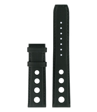 Tissot Tissot T071430A Uhrenarmband Schwarz Leder 20 mm