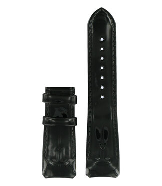 Tissot Tissot T047220A Uhrenarmband Schwarz Leder 21 mm