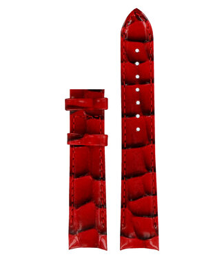 Tissot Tissot T0352071601101 Watch Band Red Leather 18 mm