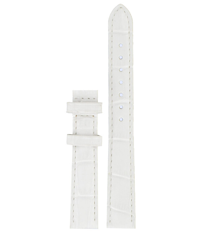 Tissot T023210A Watch Band T610033107 White Leather 14 mm T-Wave