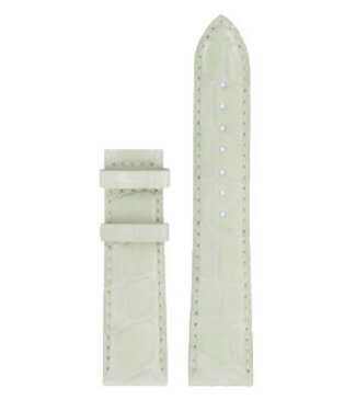 Tissot Tissot T086207A & T086208A Watch Band White Leather 18 mm
