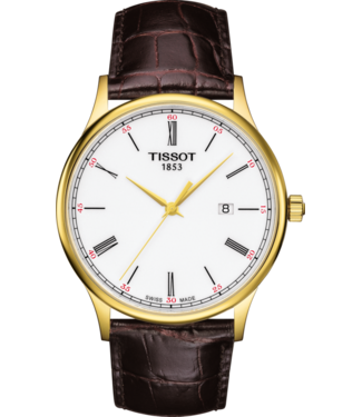 Tissot Tissot T914410A Horlogeband Bruin Leer 21 mm