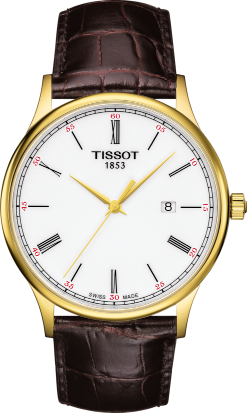 Tissot rose dream 2024 automatic 18k gold