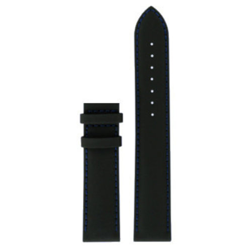 Tissot Tissot T0554171601100 Watch Band Black Leather 19 mm Tissot Tissot T0554171601100 Watch Band Black Leather 19 mm